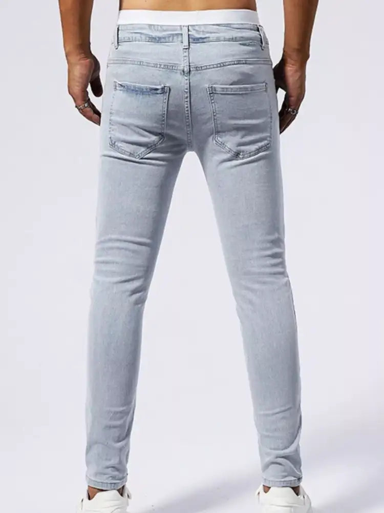 Men’s Distressed Slim Fit Jeans
