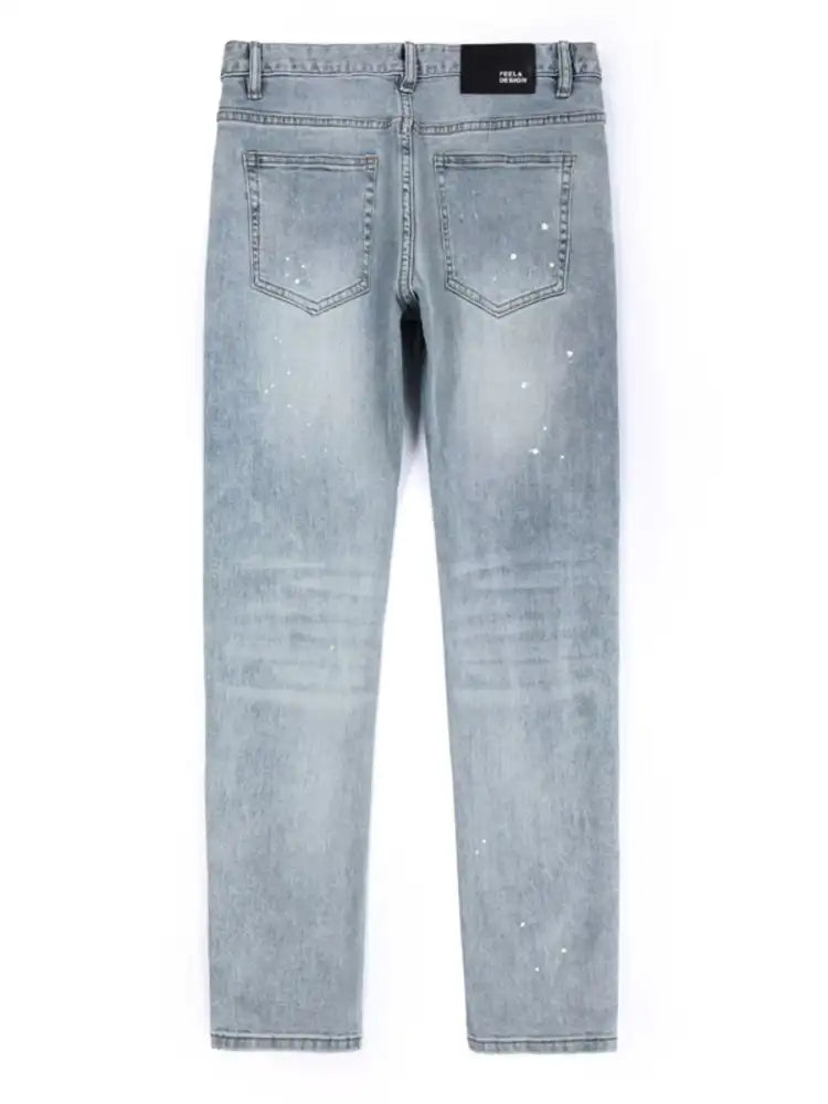 Men’s Distressed Slim Fit Jeans