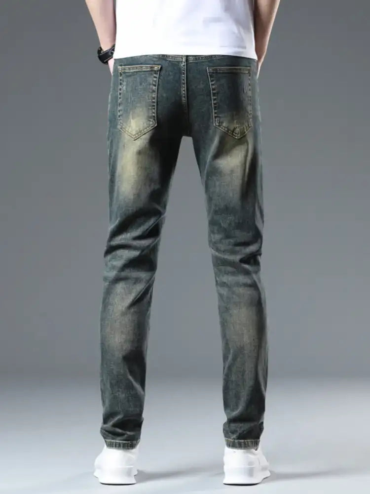 Men’s Distressed Slim Fit Jeans