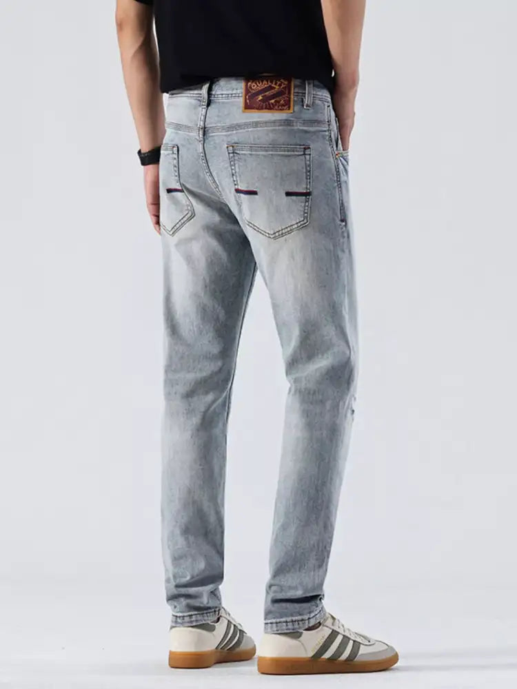 Men’s Distressed Slim Fit Jeans