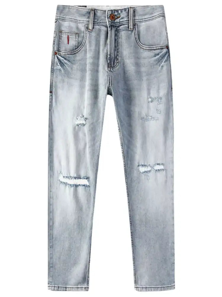 Men’s Distressed Slim Fit Jeans