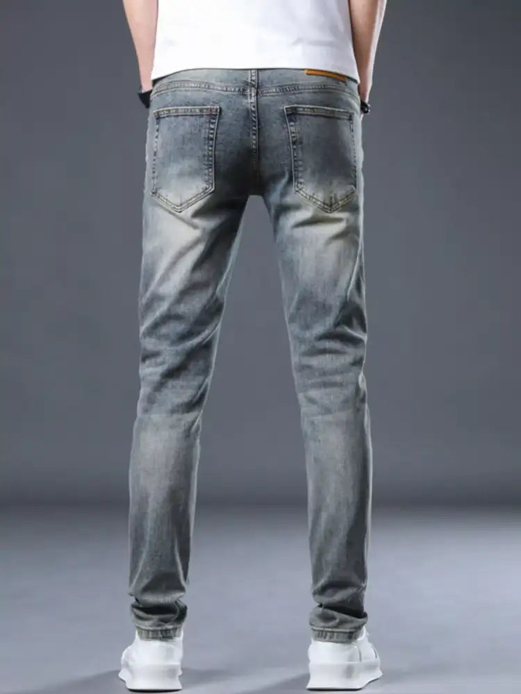 Men’s Distressed Slim Fit Jeans
