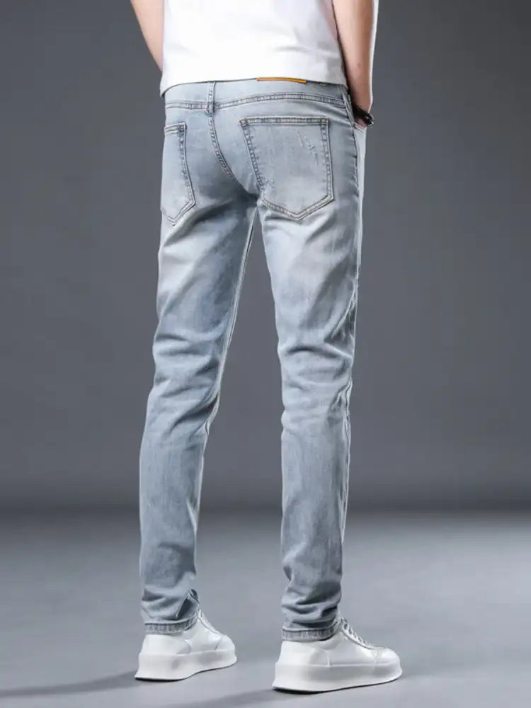 Men’s Distressed Slim Fit Jeans