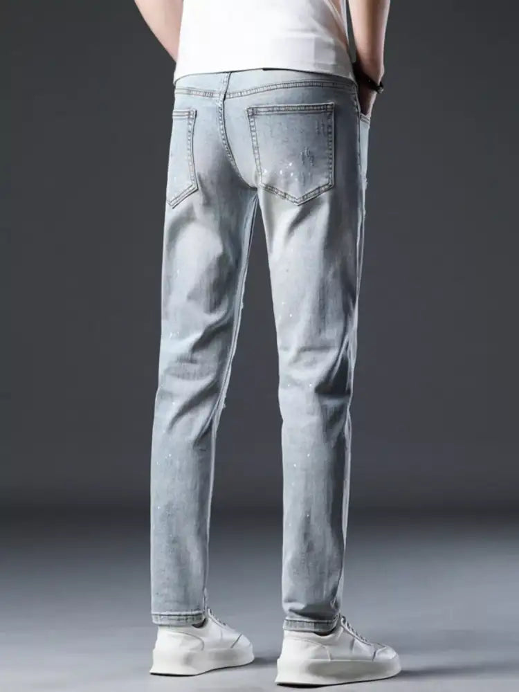 Men’s Distressed Slim Fit Jeans