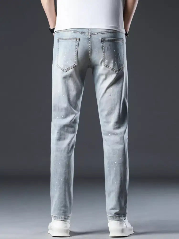 Men’s Distressed Slim Fit Jeans