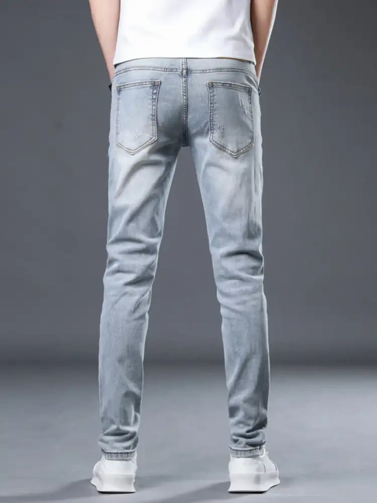 Men’s Distressed Slim Fit Jeans