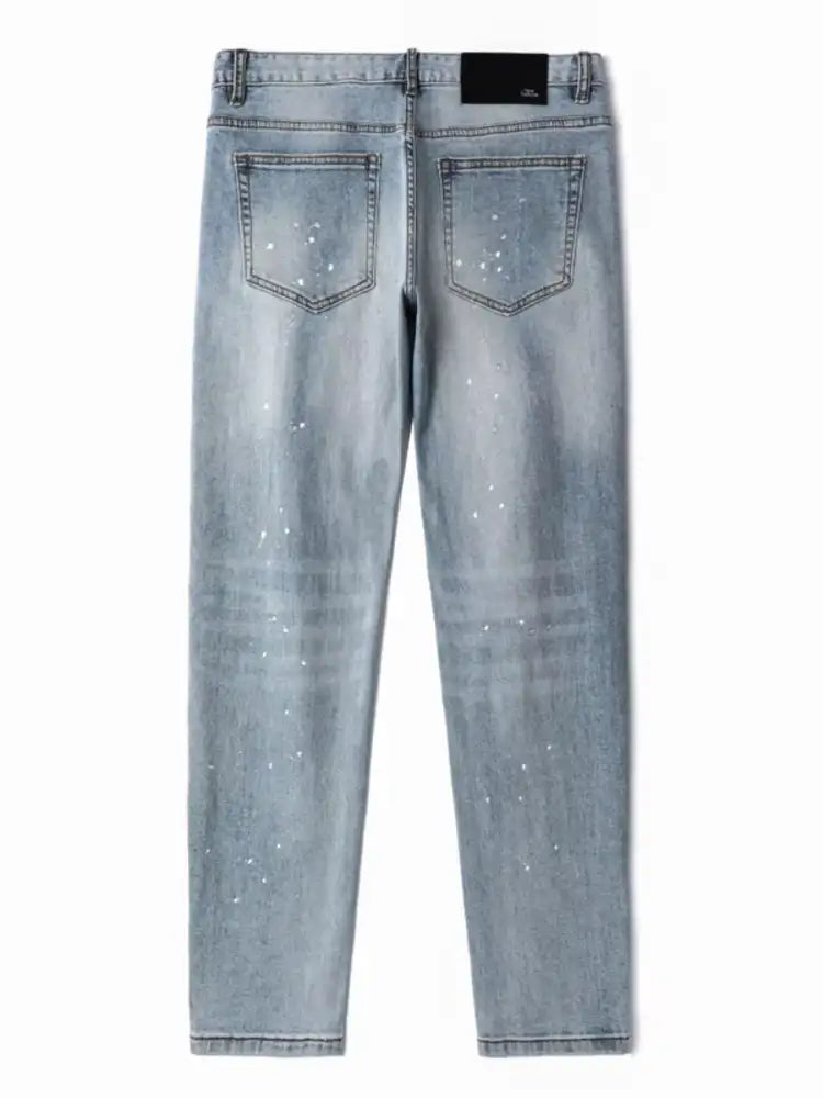 Men’s Distressed Slim Fit Jeans