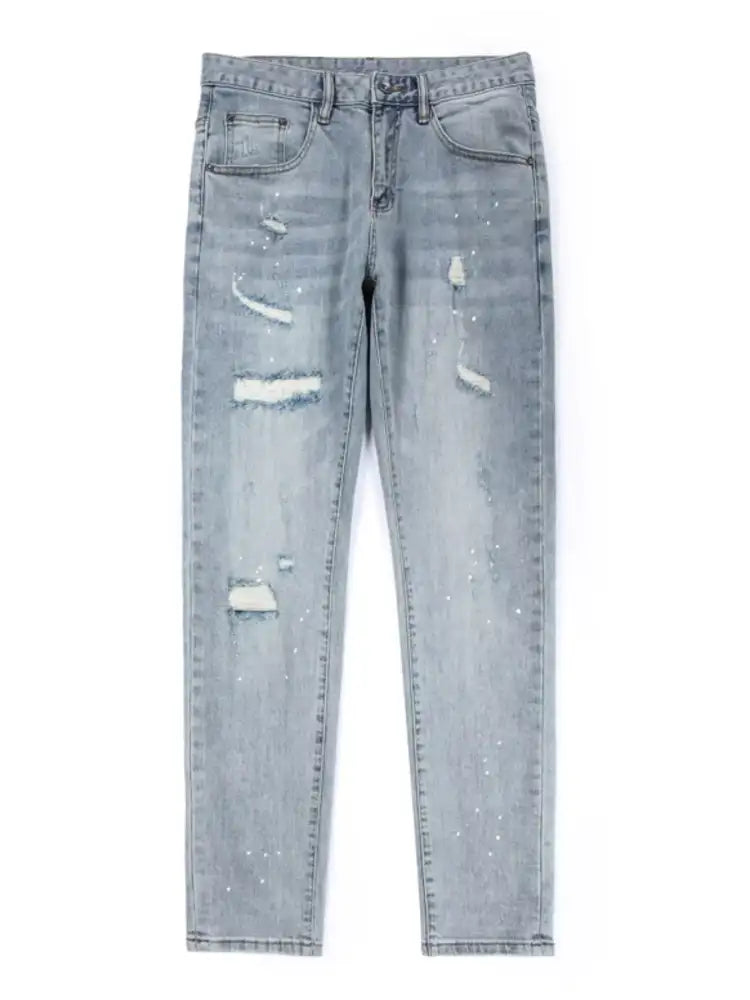 Men’s Distressed Slim Fit Jeans