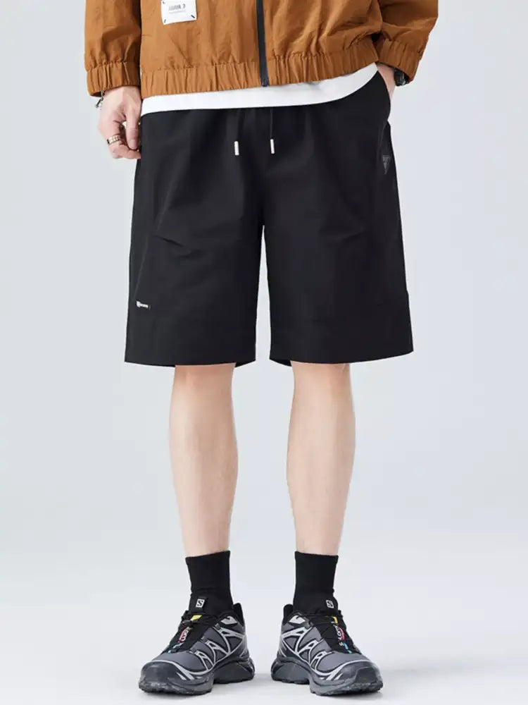 Men’s Drawstring Cargo Shorts