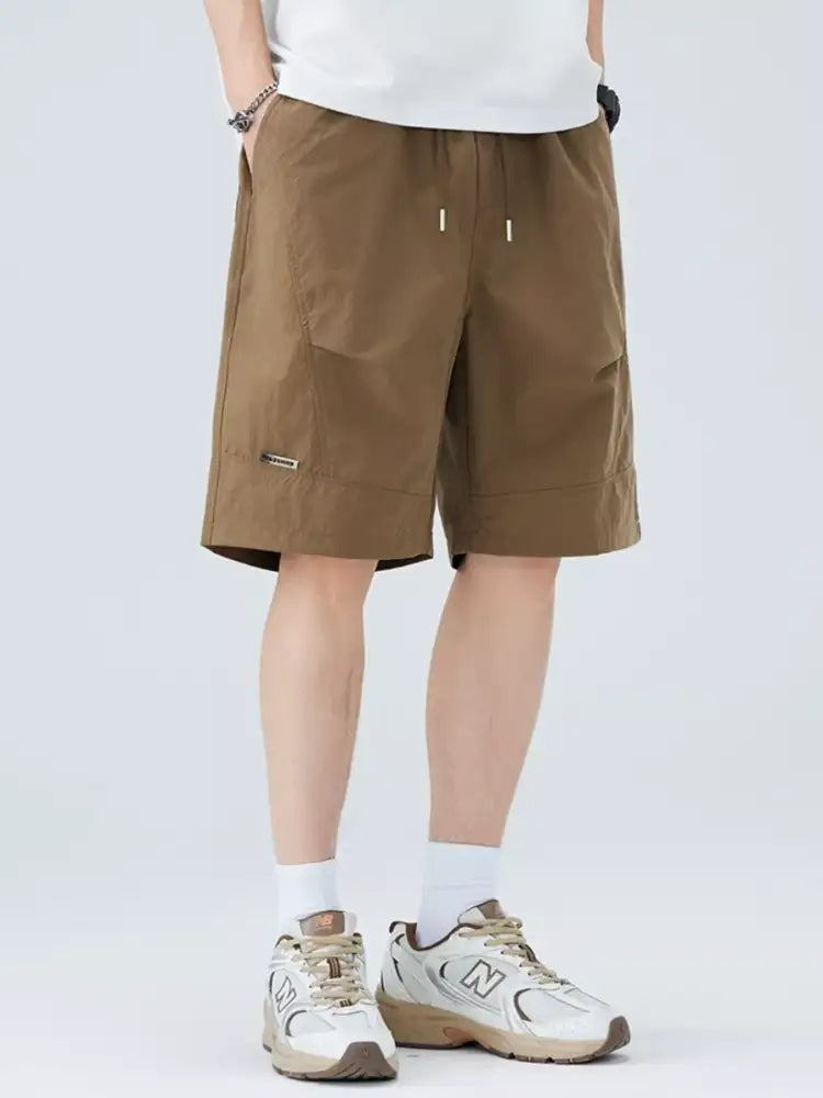 Men’s Drawstring Cargo Shorts