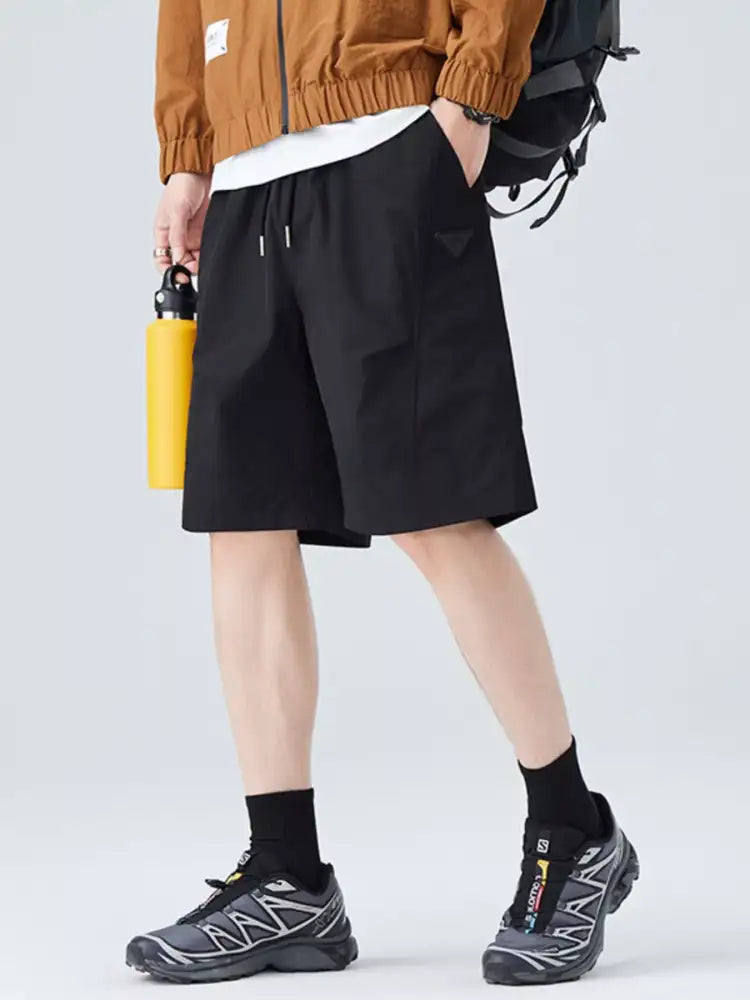 Men’s Drawstring Cargo Shorts