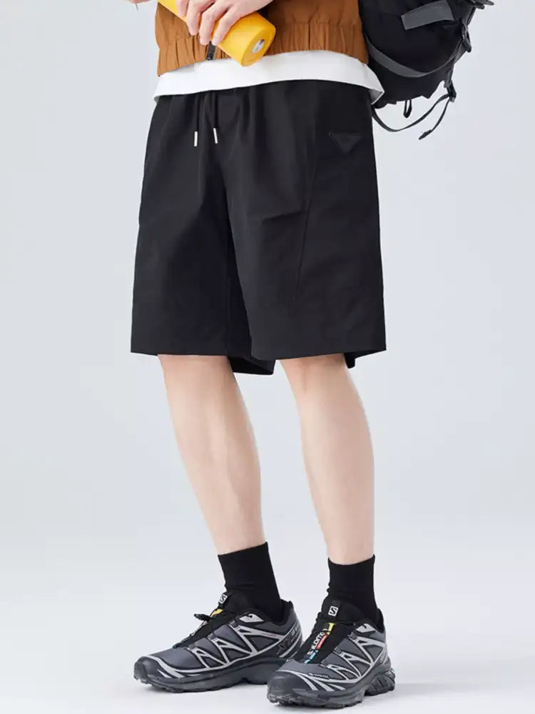 Men’s Drawstring Cargo Shorts