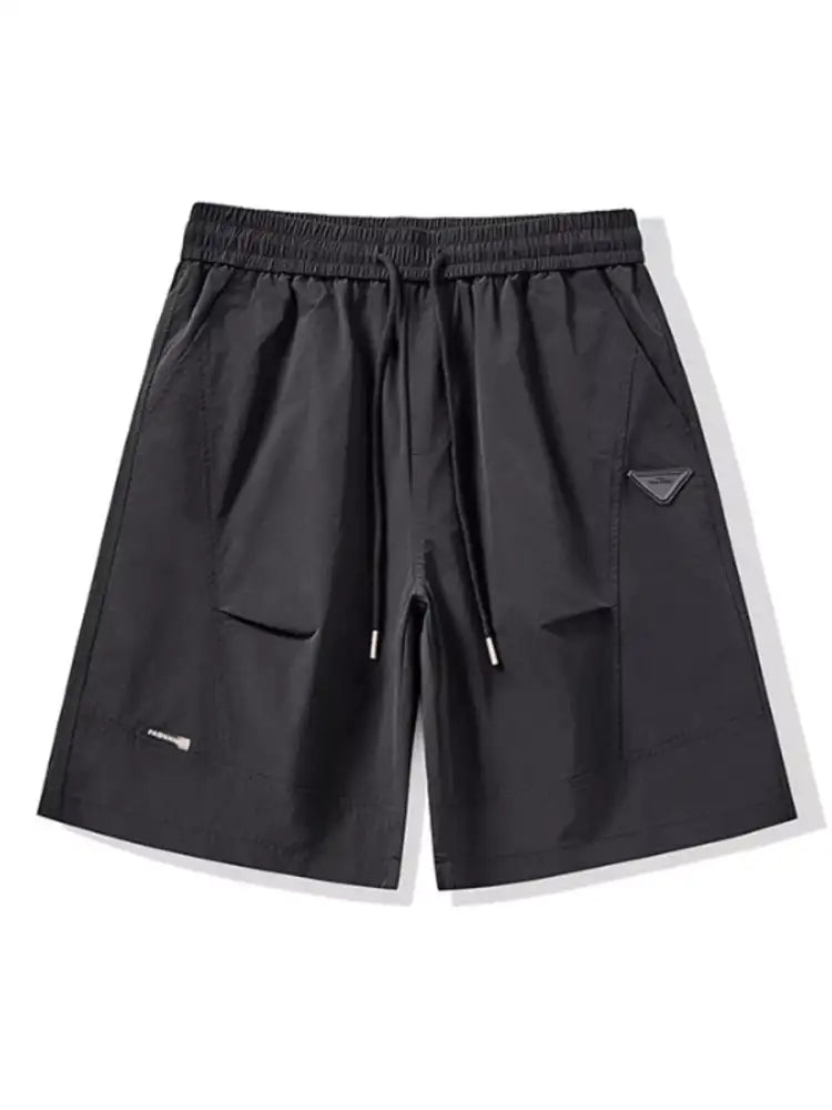 Men’s Drawstring Cargo Shorts