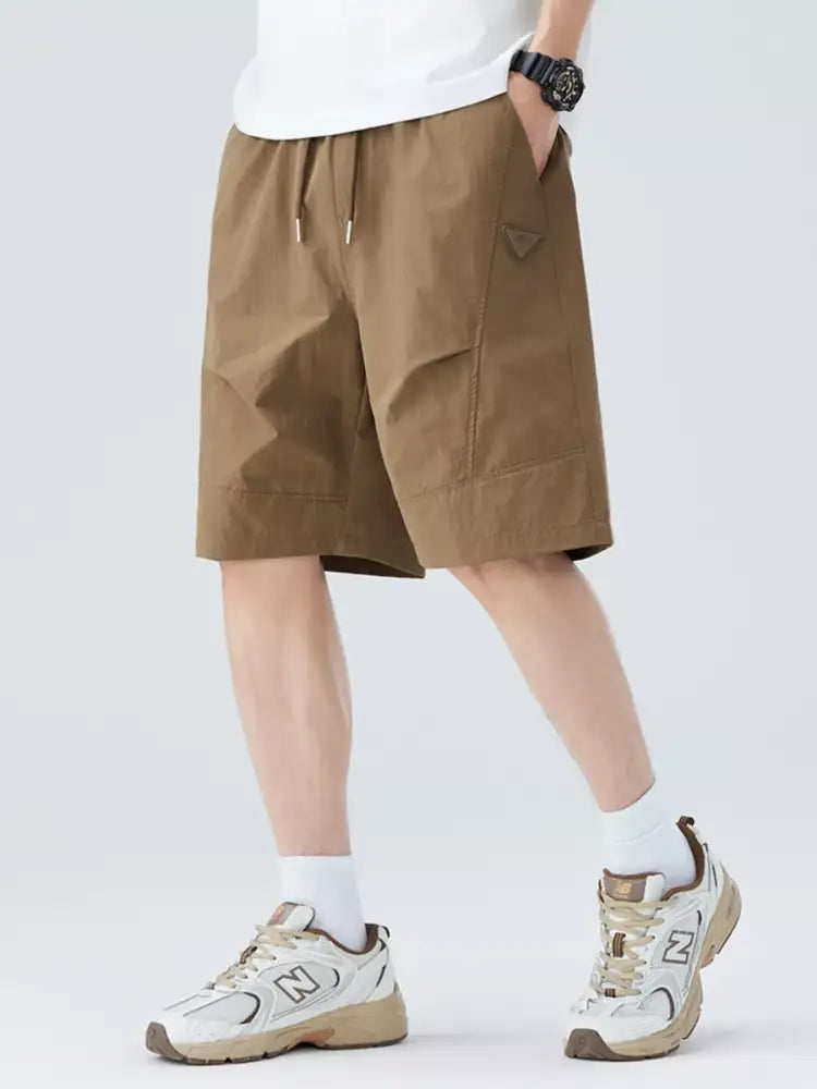 Men’s Drawstring Cargo Shorts