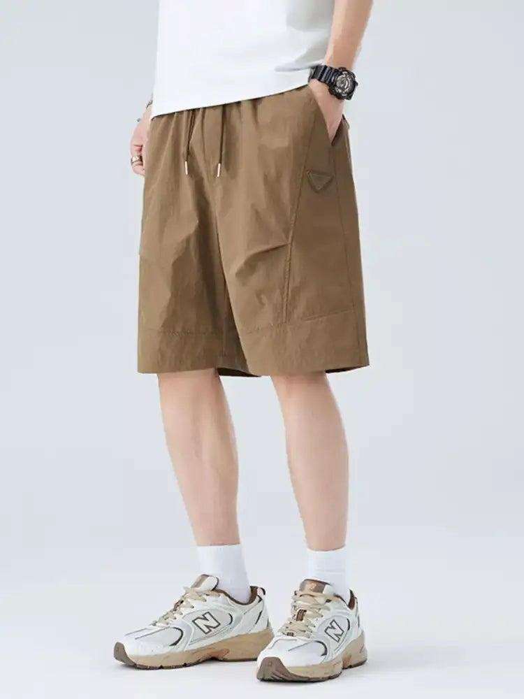 Men’s Drawstring Cargo Shorts