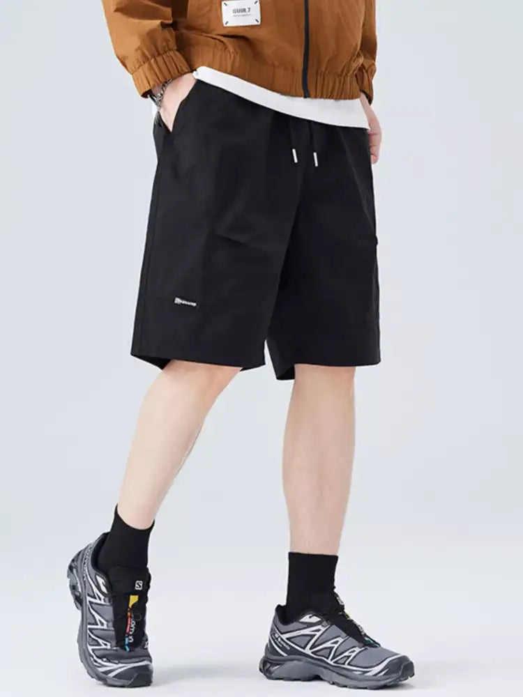 Men’s Drawstring Cargo Shorts