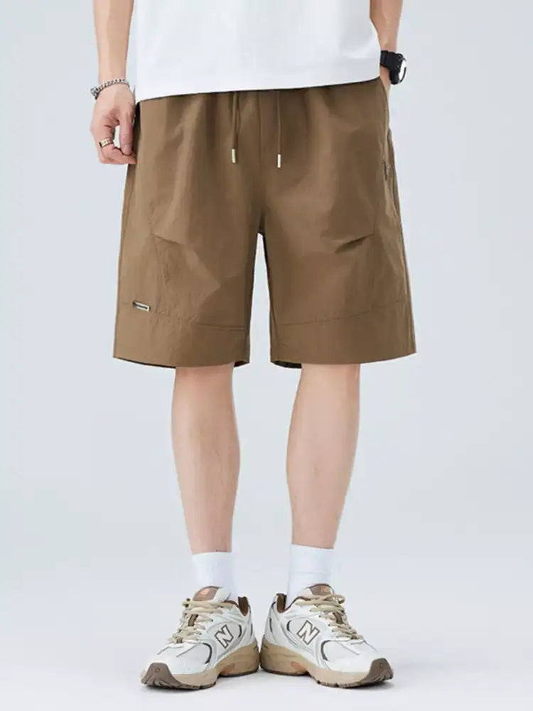Men’s Drawstring Cargo Shorts