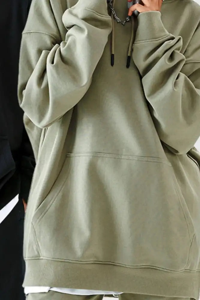 Men’s Drawstring Kangaroo Pocket Hoodie