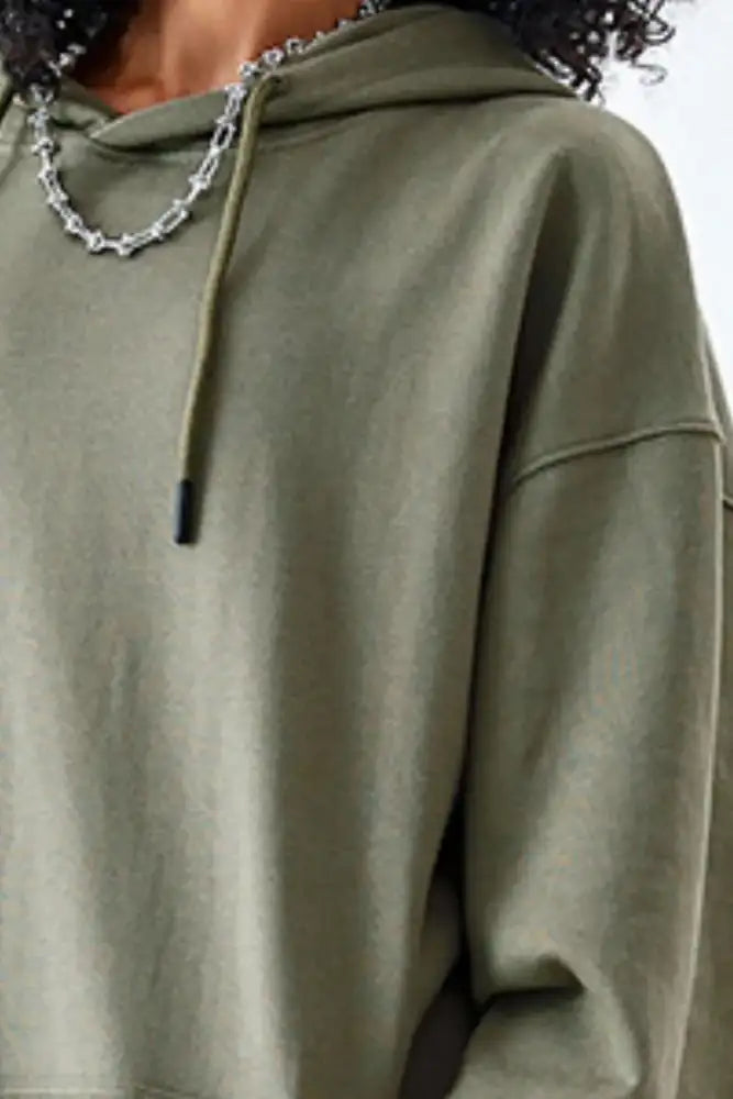 Men’s Drawstring Kangaroo Pocket Hoodie