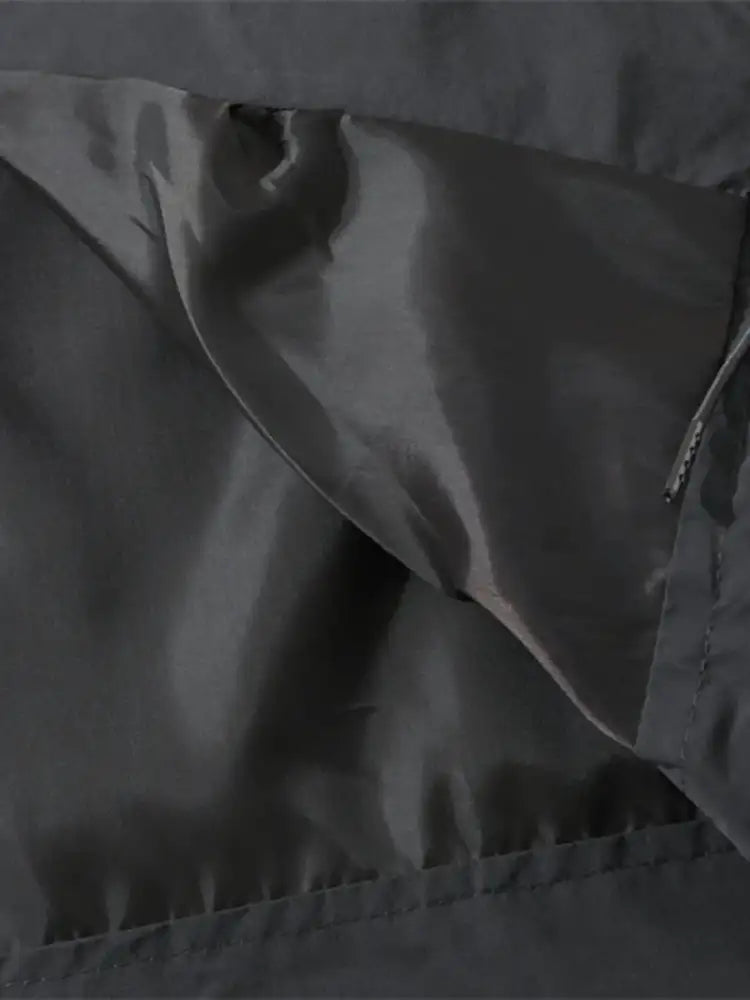 Men’s Drawstring Long Sleeve Hooded Jacket