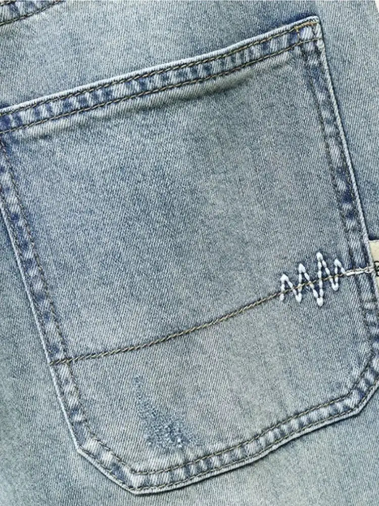 Men’s Drawstring Loose Fit Jeans