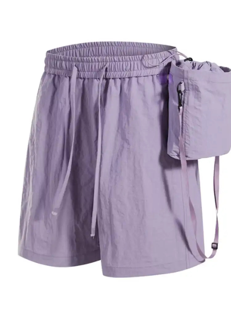 Men’s Drawstring Pocketed Active Shorts