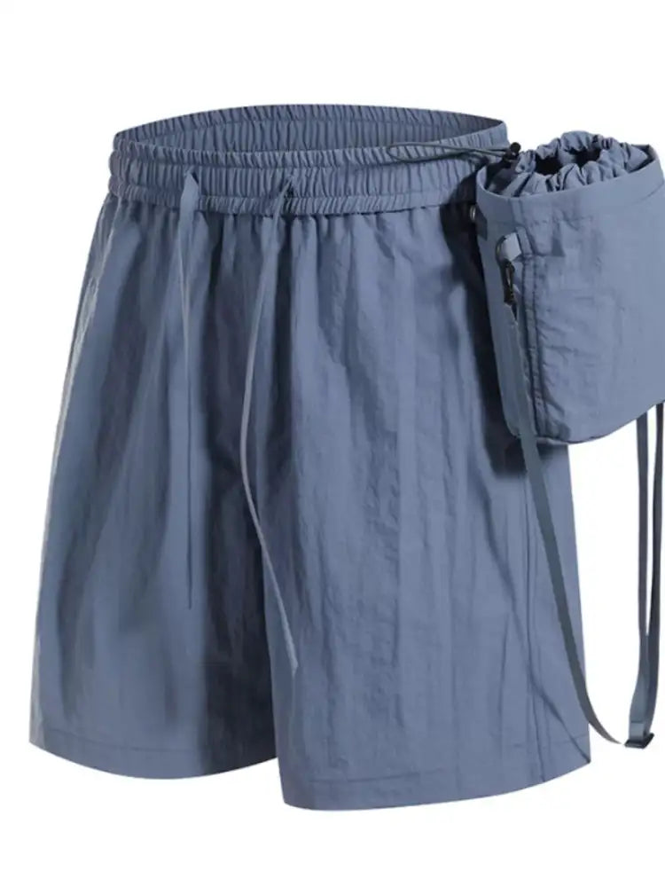 Men’s Drawstring Pocketed Active Shorts