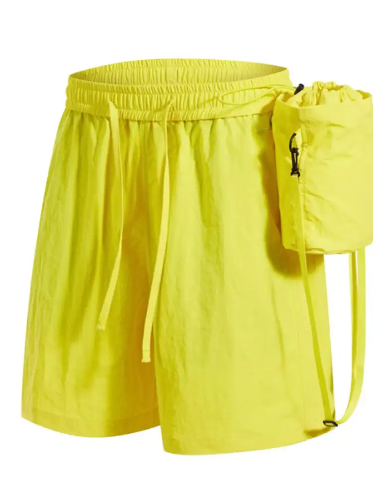 Men’s Drawstring Pocketed Active Shorts