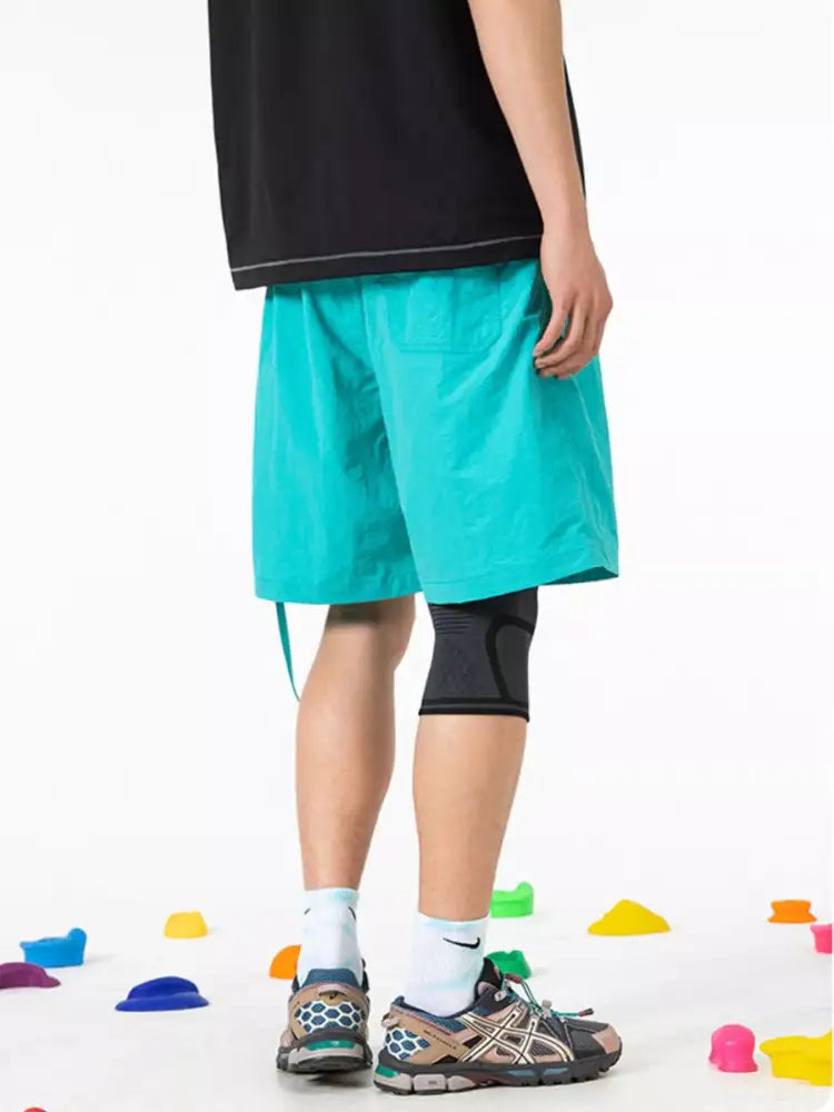 Men’s Drawstring Pocketed Active Shorts