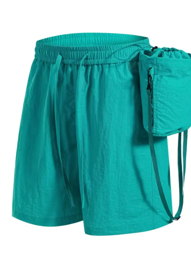Men’s Drawstring Pocketed Active Shorts