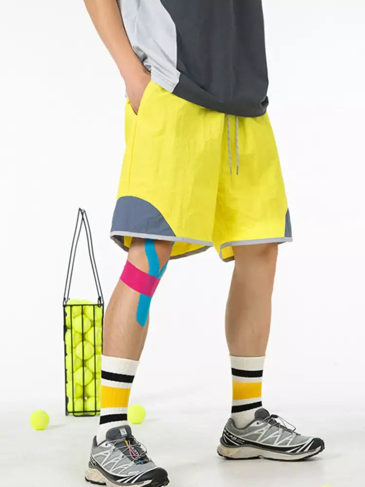 Men’s Drawstring Pocketed Shorts