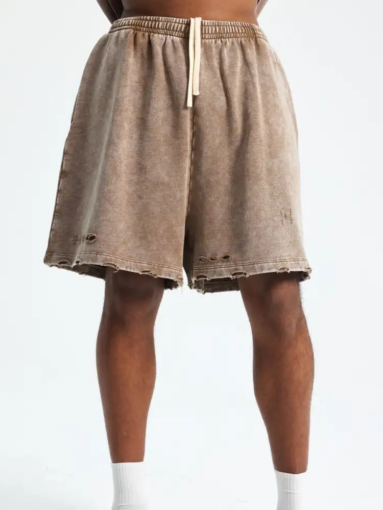 Men’s Drawstring Pocketed Shorts