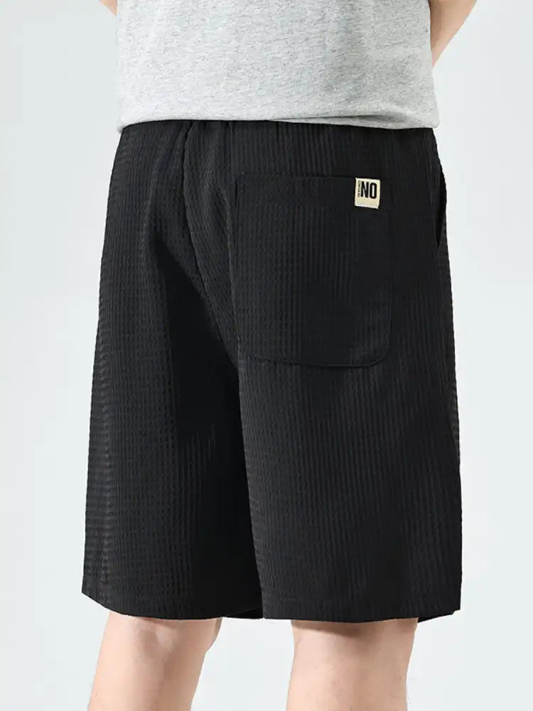 Men’s Drawstring Pocketed Shorts