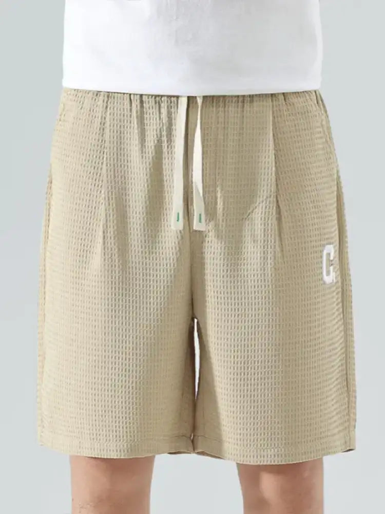 Men’s Drawstring Pocketed Shorts