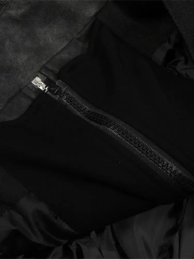 Men’s Drawstring Washed Zip Up Hooded Jacket