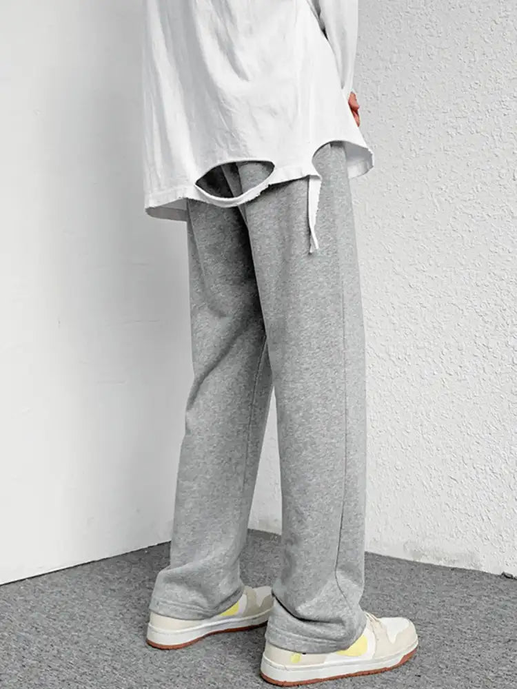 Men’s Drawstring Wide Leg Pants
