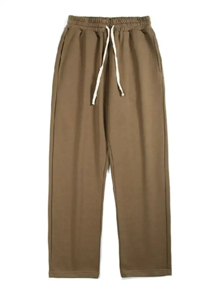 Men’s Drawstring Wide Leg Pants
