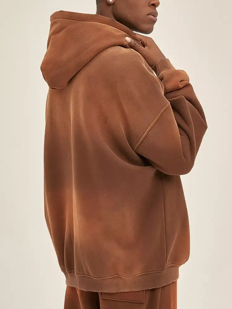 Men’s Dropped Shoulder Long Sleeve Hoodie