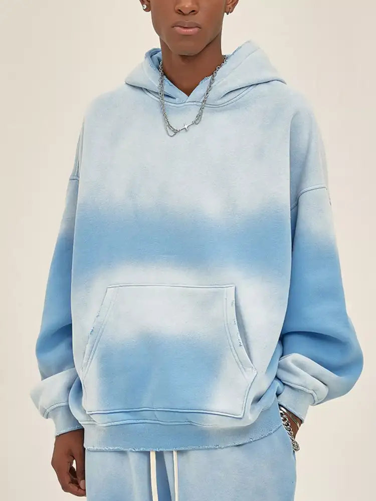 Men’s Dropped Shoulder Long Sleeve Hoodie