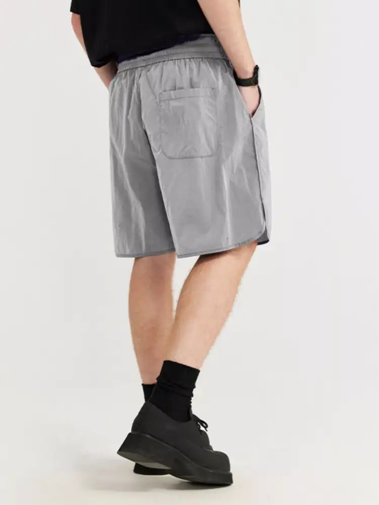 Men’s Elastic Waist Relaxed Fit Shorts