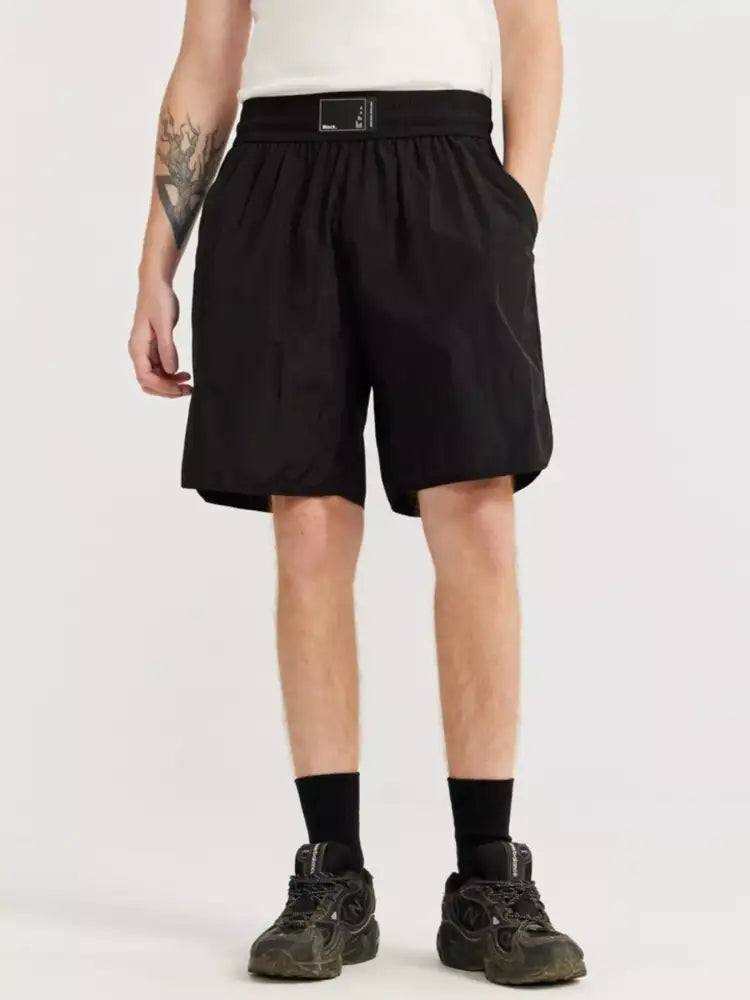 Men’s Elastic Waist Relaxed Fit Shorts