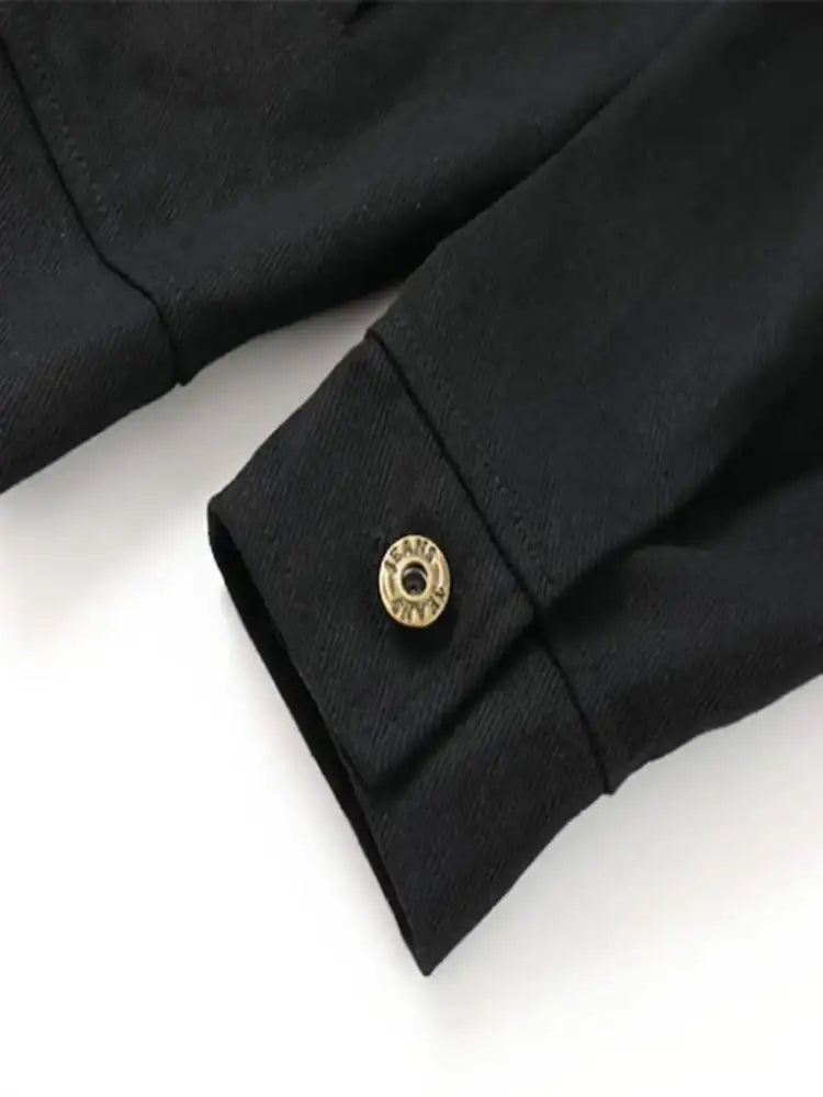 Men’s Full Size Button Up Long Sleeve Jacket Plus