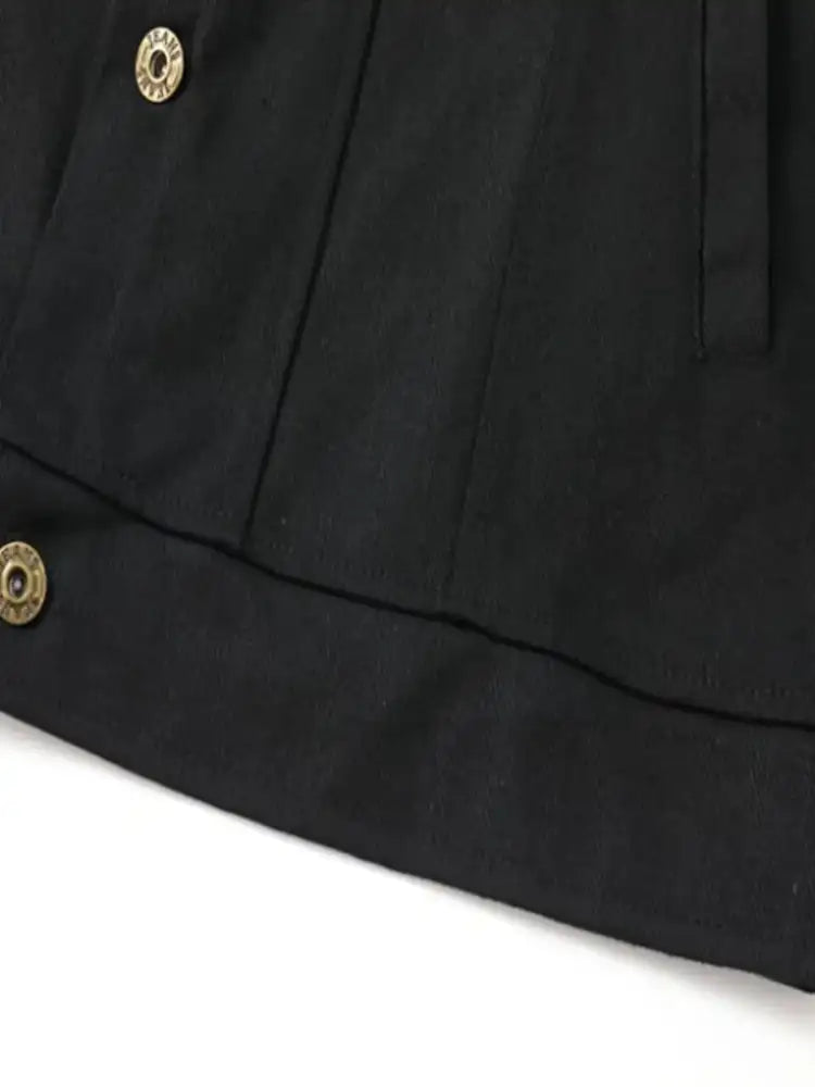 Men’s Full Size Button Up Long Sleeve Jacket Plus