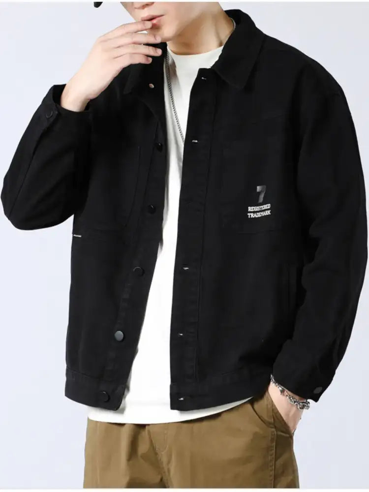 Men’s Full Size Button Up Long Sleeve Shacket Plus