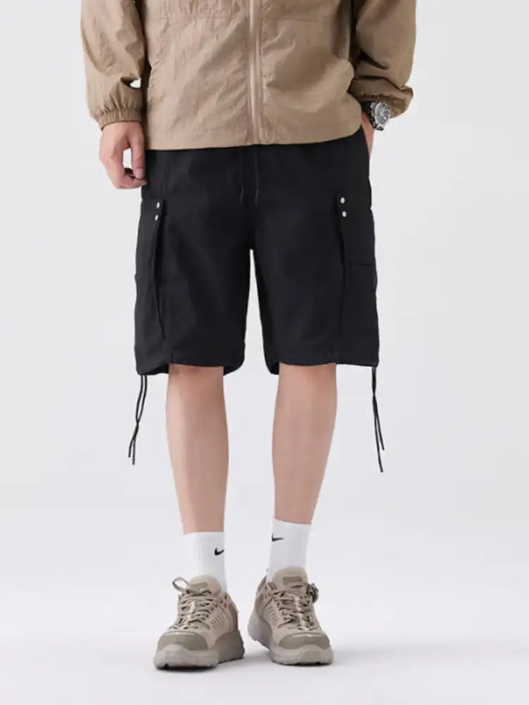 Men’s Full Size Casual Cargo Shorts Plus
