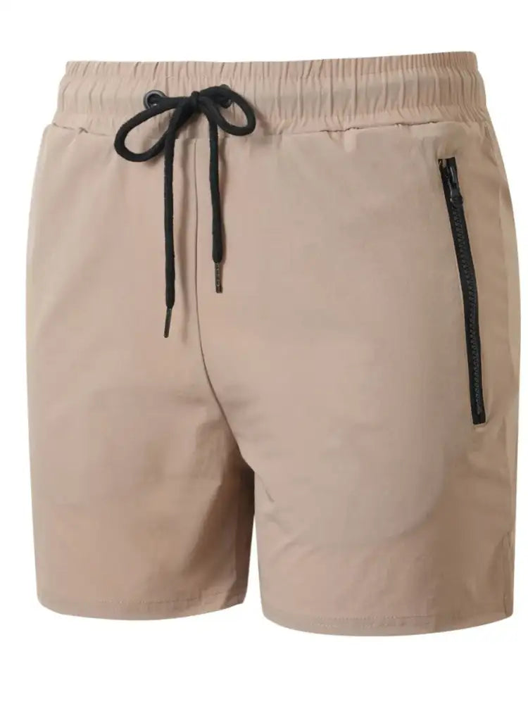 Men’s Full Size Drawstring Active Shorts with Pockets Plus