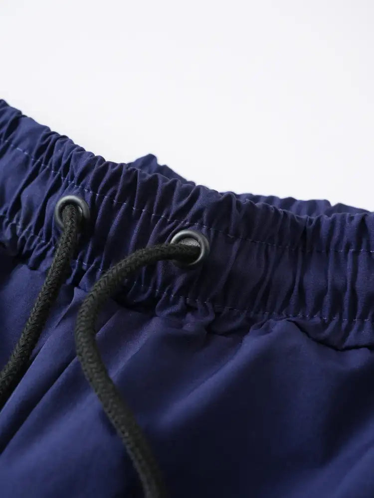 Men’s Full Size Drawstring Active Shorts with Pockets Plus