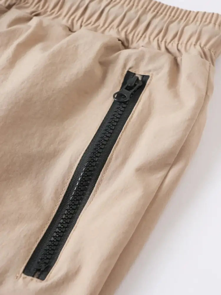 Men’s Full Size Drawstring Active Shorts with Pockets Plus