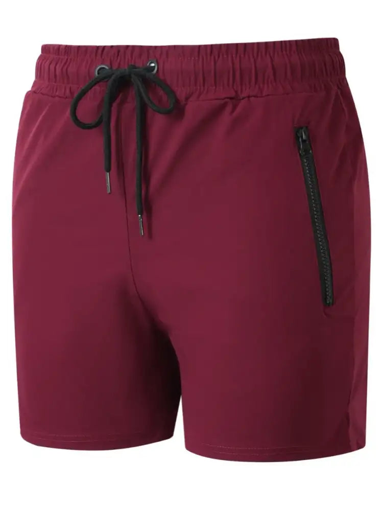 Men’s Full Size Drawstring Active Shorts with Pockets Plus