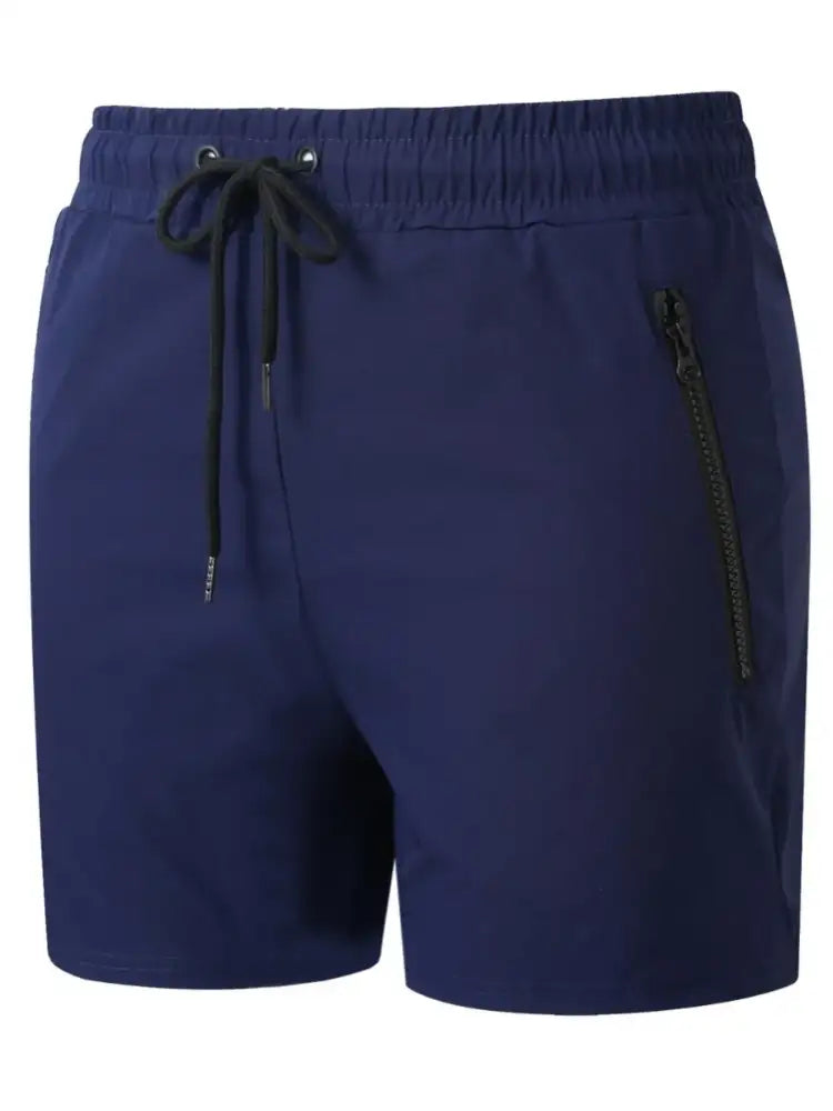 Men’s Full Size Drawstring Active Shorts with Pockets Plus